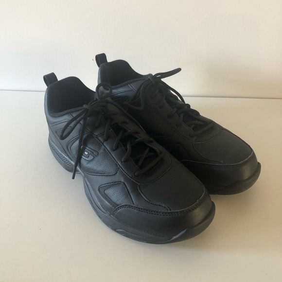 Skechers Dighton 77111 Slip Resistant Work ShoesMen's Size 9